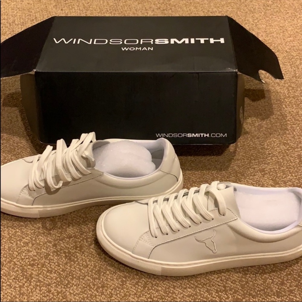 White sneakers